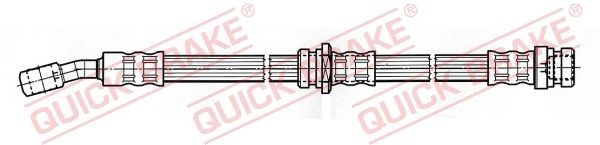 59943 Quick Brake Шланг гальмівний задній